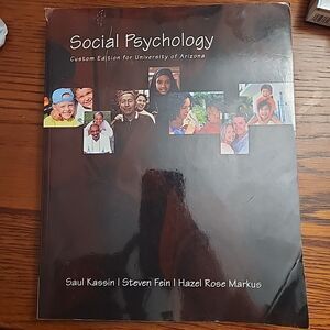 Social Psychology, Saul Kassin, Steven Fein, Hazel Rose Markus, Acceptable Book